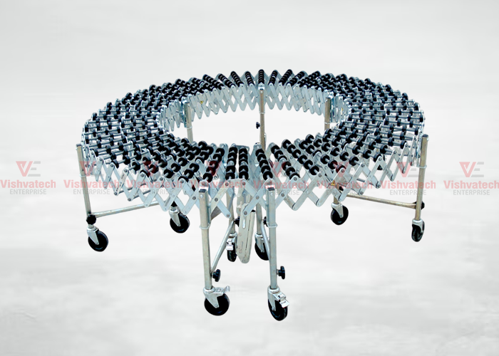 Accordion Type Skate Wheel Conveyor in India