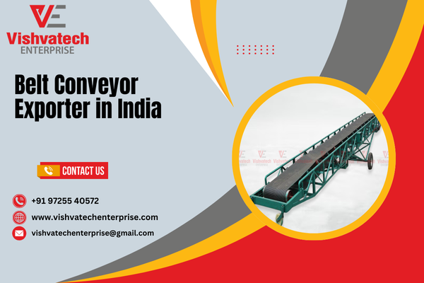 Belt Conveyor Exporter in India
