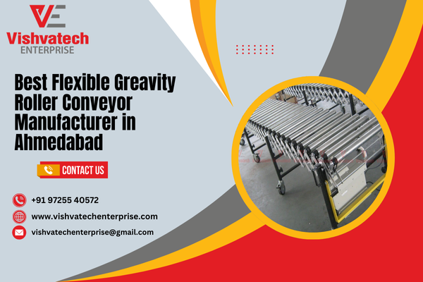 Best Flexible Greavity Roller Conveyor Manufacturer in Ahmedabad