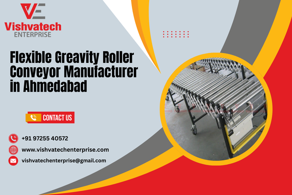 Flexible Greavity Roller Conveyor Manufacturer in Ahmedabad