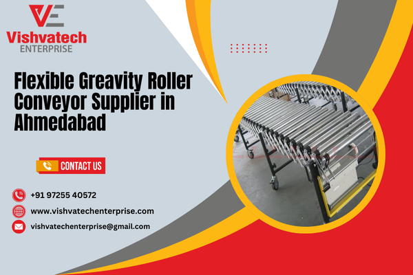 Flexible Greavity Roller Conveyor Supplier in Ahmedabad