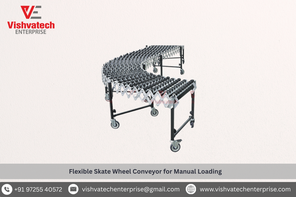 Flexible Skate Wheel Conveyor for Manual Loading