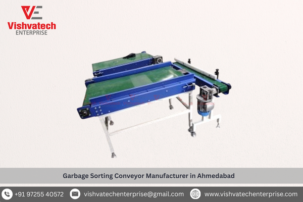 Garbage Sorting Conveyor Manufacturer in Ahmedabad