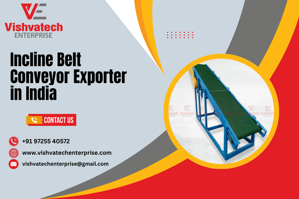 Incline Belt Conveyor Exporter in India