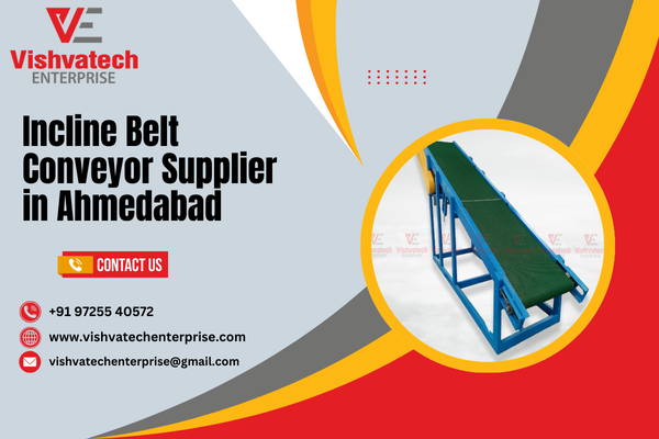 Incline Belt Conveyor Supplier in Ahmedabad