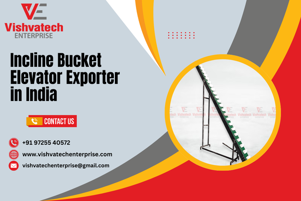 Incline Bucket Elevator Exporter in India