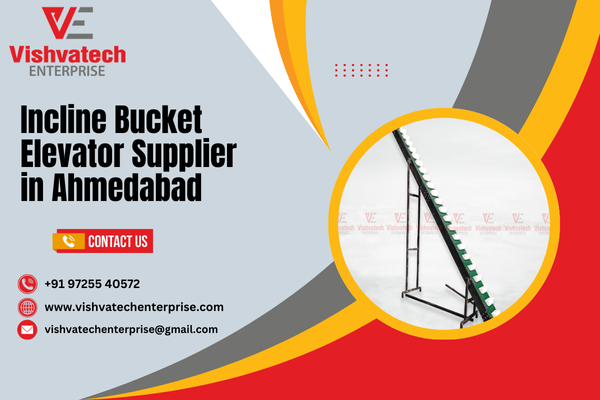 Incline Bucket Elevator Supplier in Ahmedabad