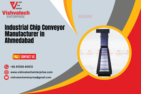 Industrial Chip Conveyor Manufacturer in Ahmedabad