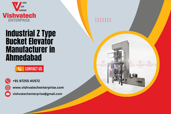 Industrial Z Type Bucket Elevator Manufacturer in Ahmedabad