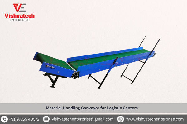 Material Handling Conveyor for Logistic Centers