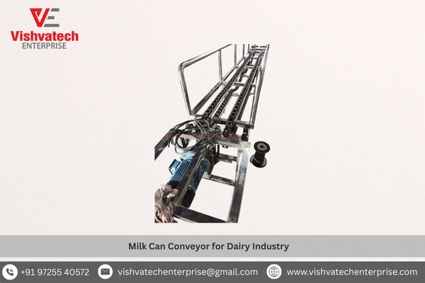 Milk Can Conveyor for Dairy Industry