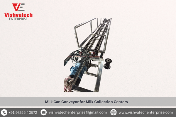 Milk Can Conveyor for Milk Collection Centers