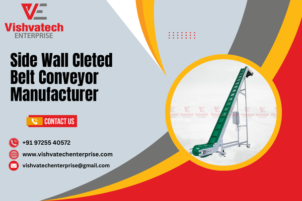 Side Wall Cleted Belt Conveyor Manufacturer