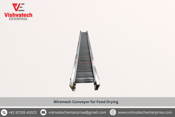 Wiremesh Conveyor for Food Drying