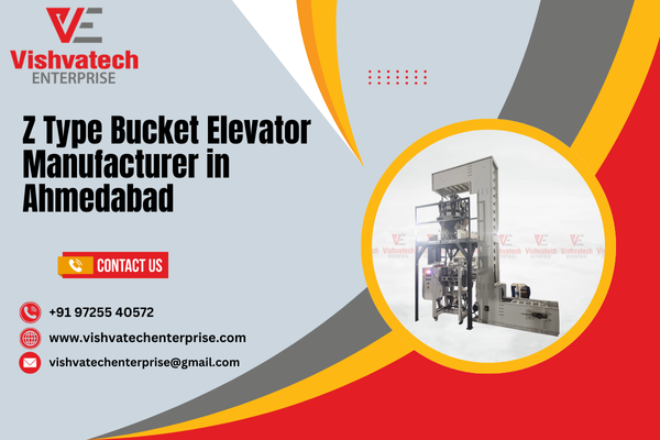Z Type Bucket Elevator Manufacturer in Ahmedabad